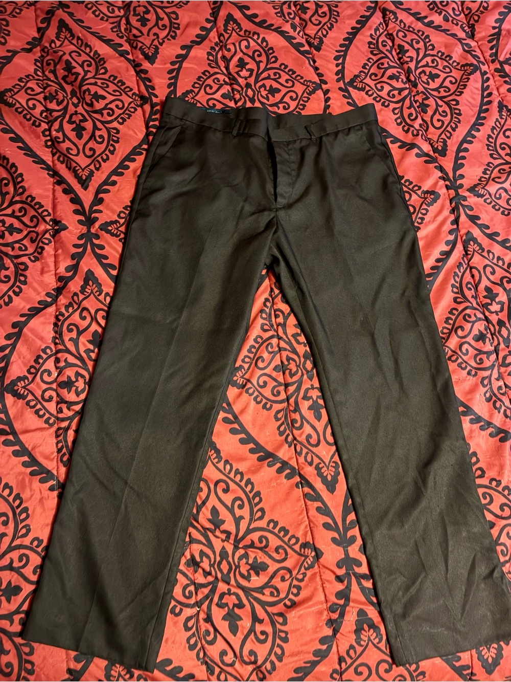 Perry Ellis Black Men's Dress Pants